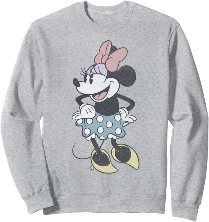 Disney Mickey & Friends Minnie Side Portrait Sweatshirt