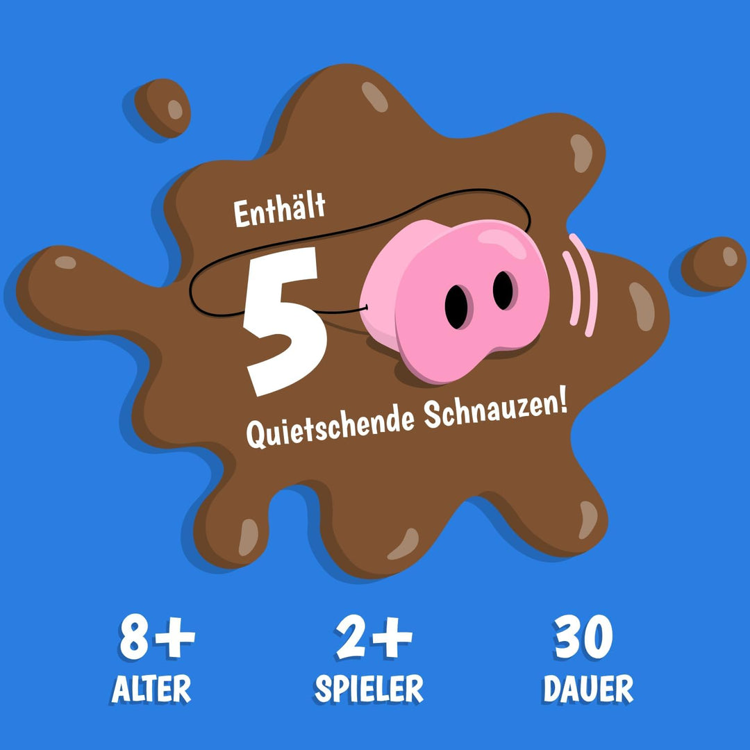 Lucky Egg Snort Funny - Partyspiele Für Erwachsene und Kinder - Wer Lacht, Hat Verloren – Familiensp