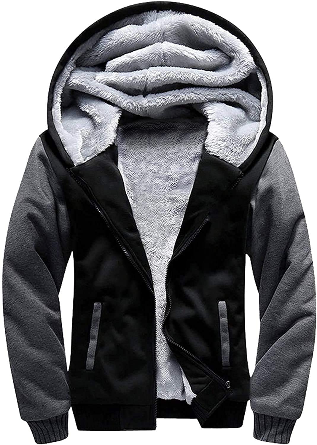 JACKETOWN Jungen Sweatjacke Gefüttert Kinder Hoodie Sweatshirt Kapuzenpullover Fleecejacke mit Kapuz