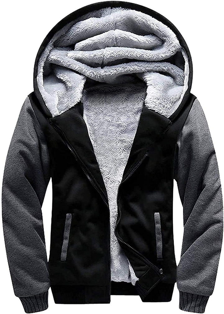 JACKETOWN Jungen Sweatjacke Gefüttert Kinder Hoodie Sweatshirt Kapuzenpullover Fleecejacke mit Kapuz