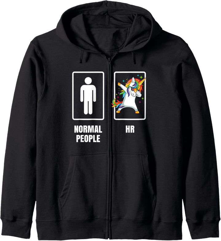 Dabbing Unicorn Boss & HR Human Resource Manager Office Kapuzenjacke