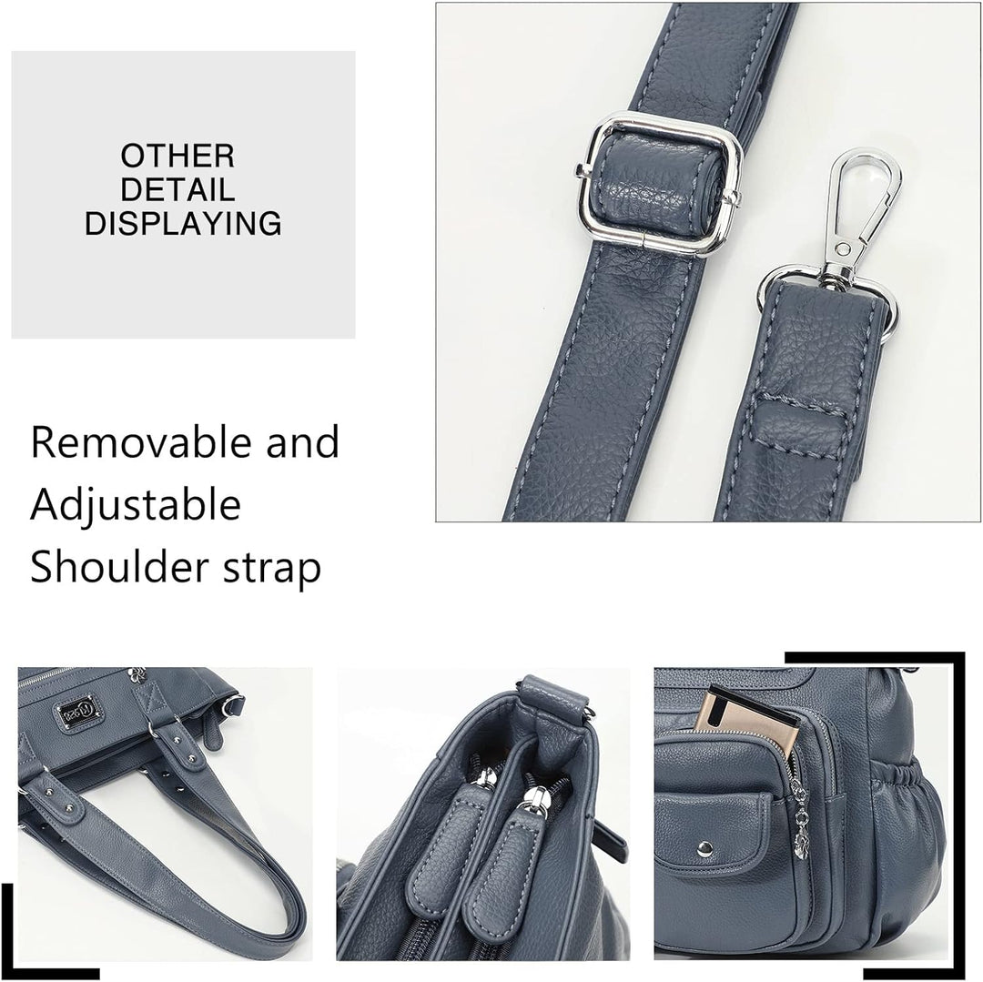 KL928 Handtasche Damen Tasche Umhängetasche Schultertasche Damentaschen gross für Damen Frauentasche