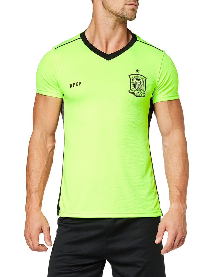 RFEF Unisex Regular Fit Spiel-T-Shirt S Grün, S Grün