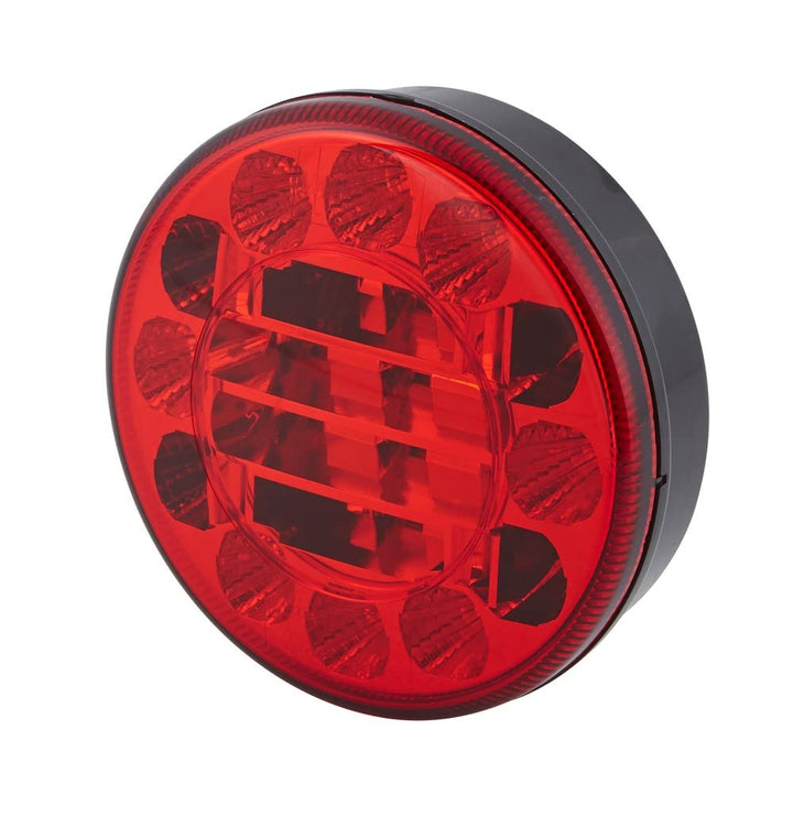 HELLA - Nebelschlussleuchte - Valuefit - LED - 12/24V - Einbau - Lichtscheibenfarbe: rot - Kabel: 26