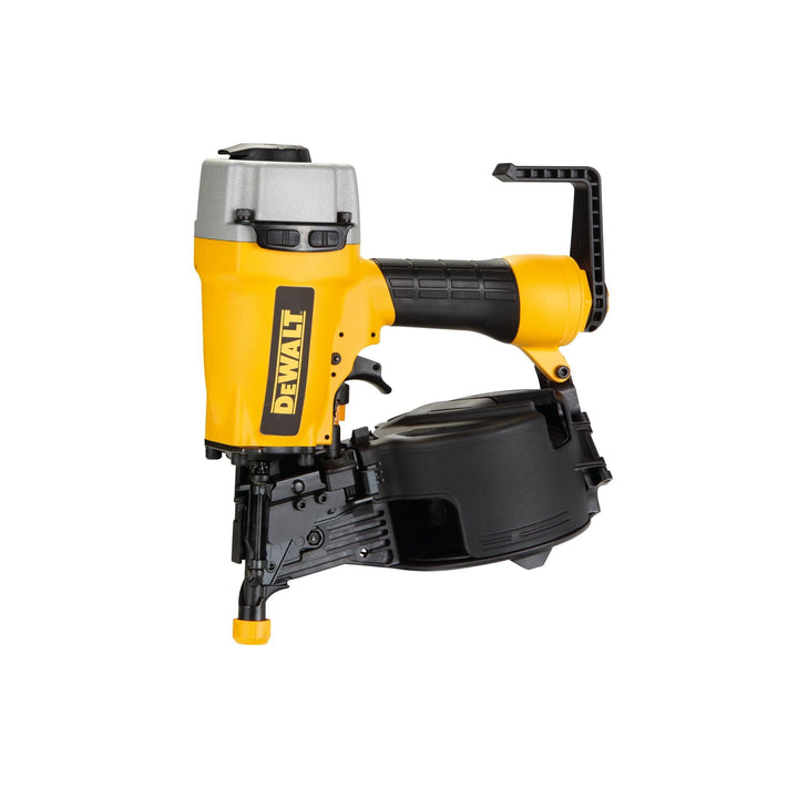 Dewalt 64 mm Druckluft-Coilnagler DPN64C (für Rundkopfnägel von 32-64 mm, Nagel-Ø 2 mm, mit Einzelau