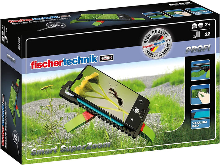 Die Smartphone-Lupe für junge Entdecker - fischertechnik Smart SuperZoom - Gegenstände werden durch