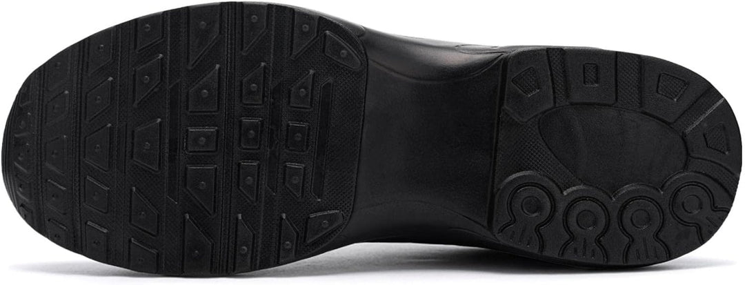 DYKHMILY Arbeitsschuhe Herren Sicherheitsschuhe Leichte Pannensichere Stahlkappenschuhe Arbeit Komfo