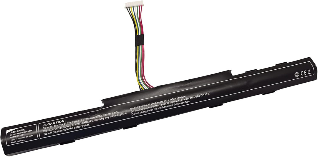 AS16A8K AS16A5K AS16A7K Akku 14,8V 2600mAh, Kompatibel mit Acer Aspire E5 575 e15 akku / E5-475 E5-4