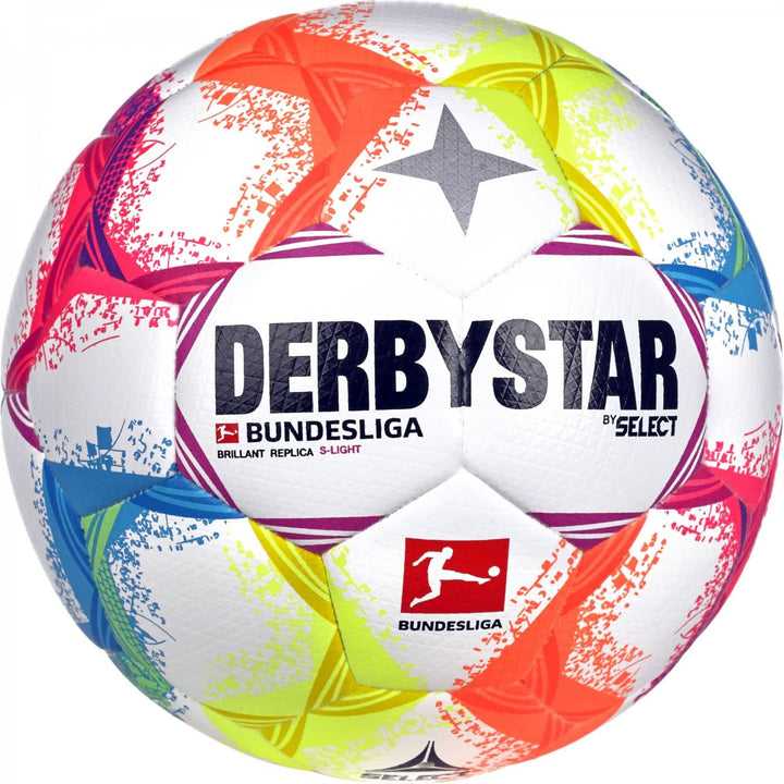 Derbystar Unisex – Erwachsene Brillant Ball 3 Single Multicolor, 3 Single Multicolor