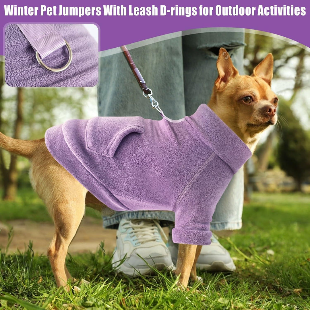 Mosukoirl Hundepullover Hund Hoodie Haustier Warme Mäntel Baumwolle Sweatshirts Hund Kleidung mit Ta