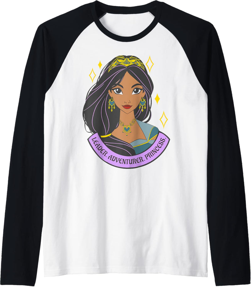 Disney Aladdin Live Action Jasmine Attribute Portrait Banner Raglan