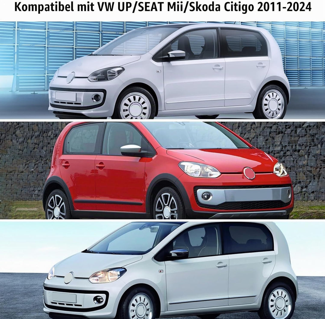 Autoabdeckung Wasserdicht Ersatz für VW UP/SEAT MII//Skoda Citigo 2011-2024, Halbgarage, Autohülle A