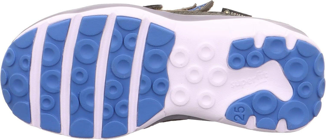 Superfit Jungen SPORT5 leicht gefütterte Gore-Tex Sneaker 34 EU Blau Sepia Grau Oliv, 34 EU Blau Sep
