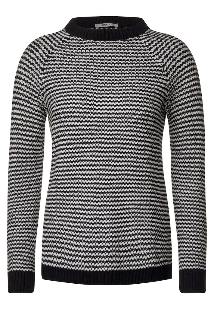 Cecil Damen B302167 Strickpullover XL Grau, XL Grau