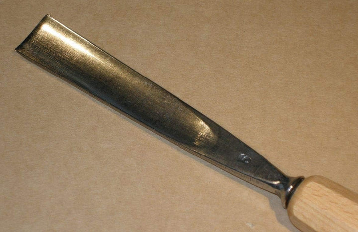 Stubai Stechbeitel lang poliert, Form 5, 4 mm, 550504