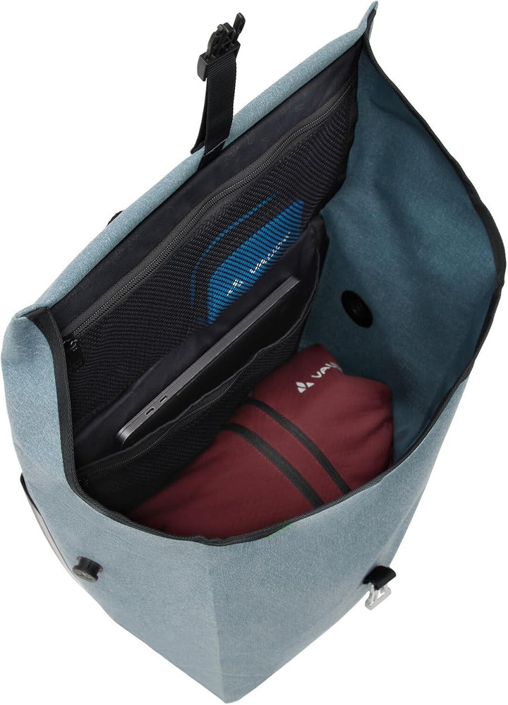 VAUDE Fahrrad Hinterradtasche Recycle Pro Single, 18,5 l Volumen, wasserdicht verschweisst, Made in