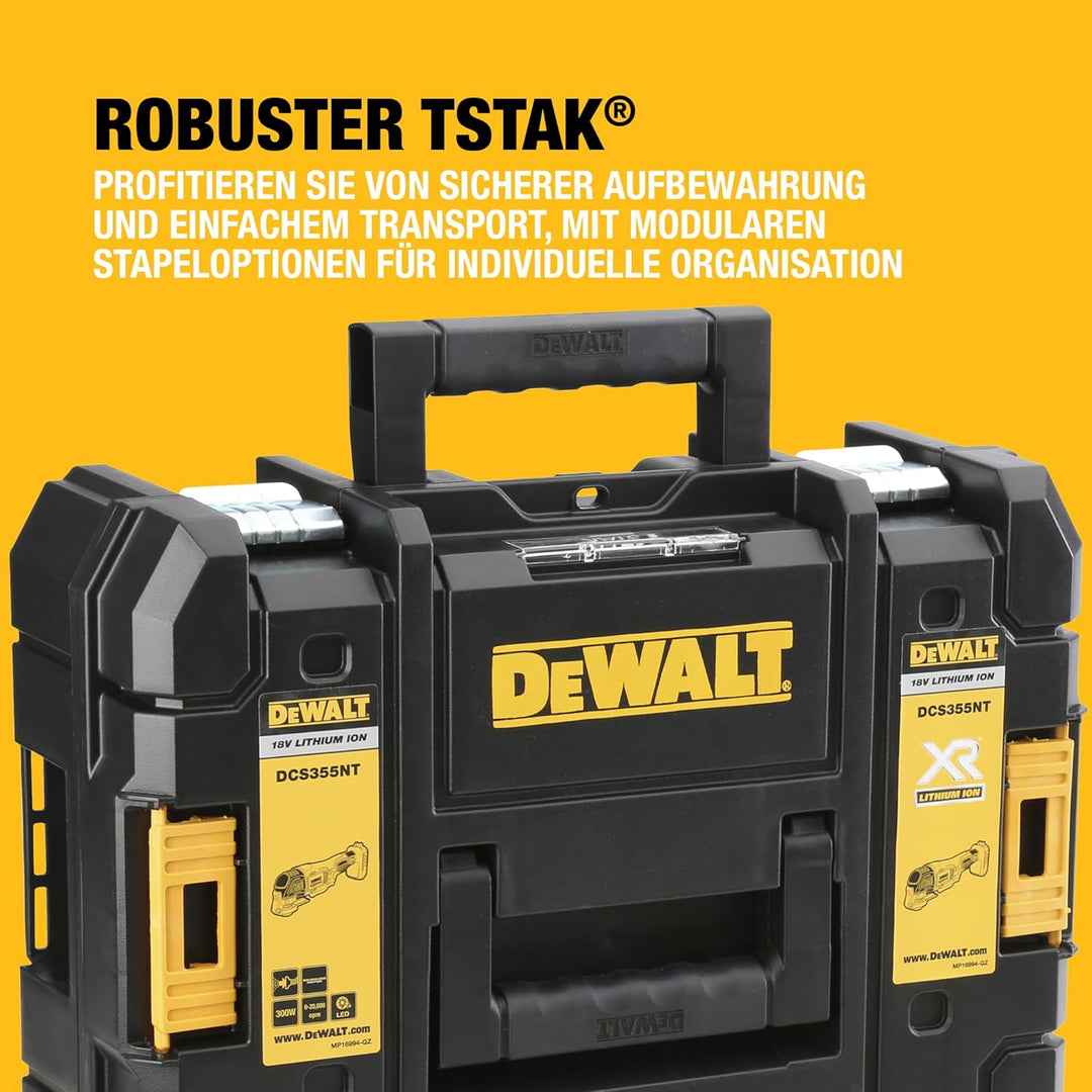 Dewalt 18 Volt oszillierendes Akku Multi-Tool DCS355NT (bürstenloser Motor, werkzeugloser Zubehörwec
