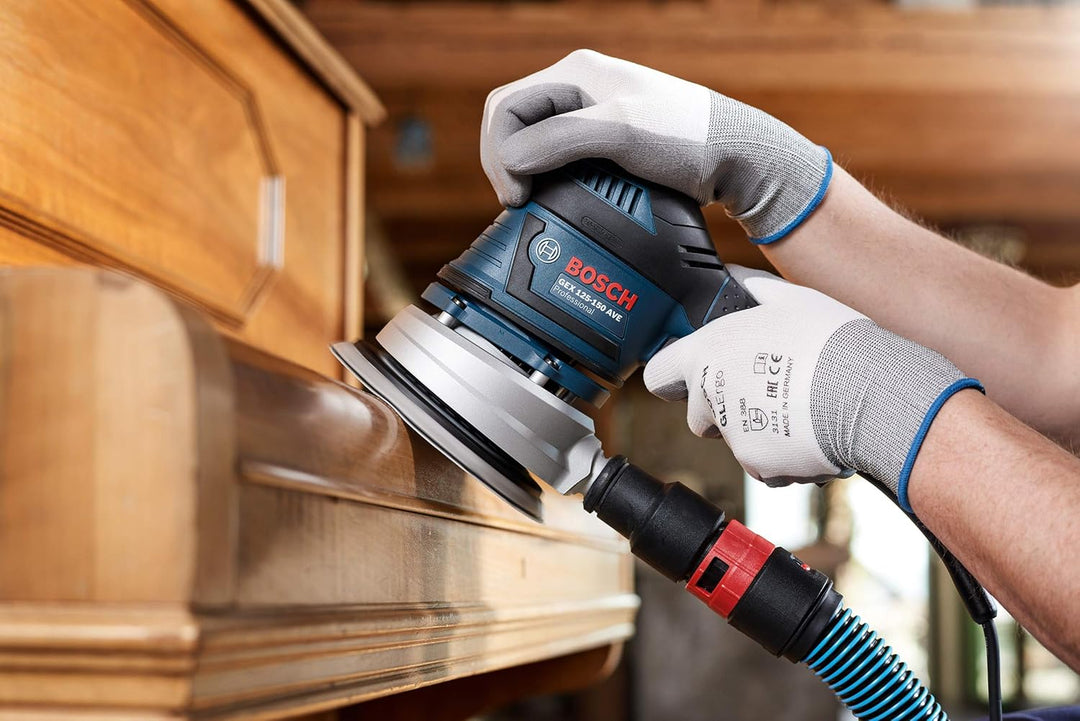 Bosch Professional 50 Stück Schleifblatt M480 Best for Wood and Paint (Holz und Farbe, Ø 150 mm, Kör