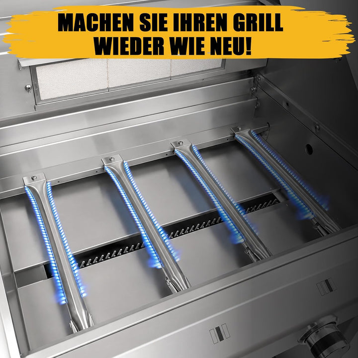 GFTIME 41.9cm Universal Brenner Ersatz für viele Grillmodelle für Enders Monroe Baujahr 2010, Swiss,