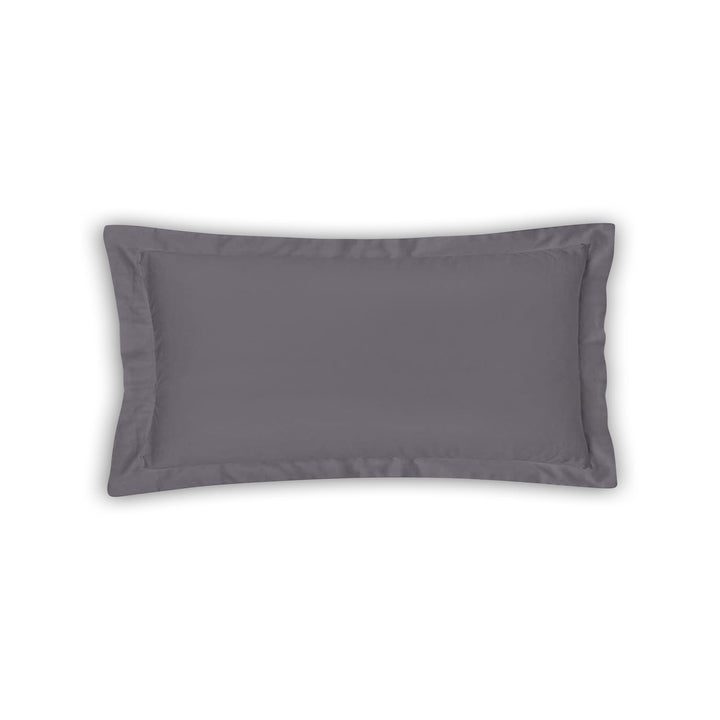Magano® Luxus Kissenbezug 40x80 Grau | Bambus & Baumwolle Satin | 400 TC Premiumqualität | Hypoaller