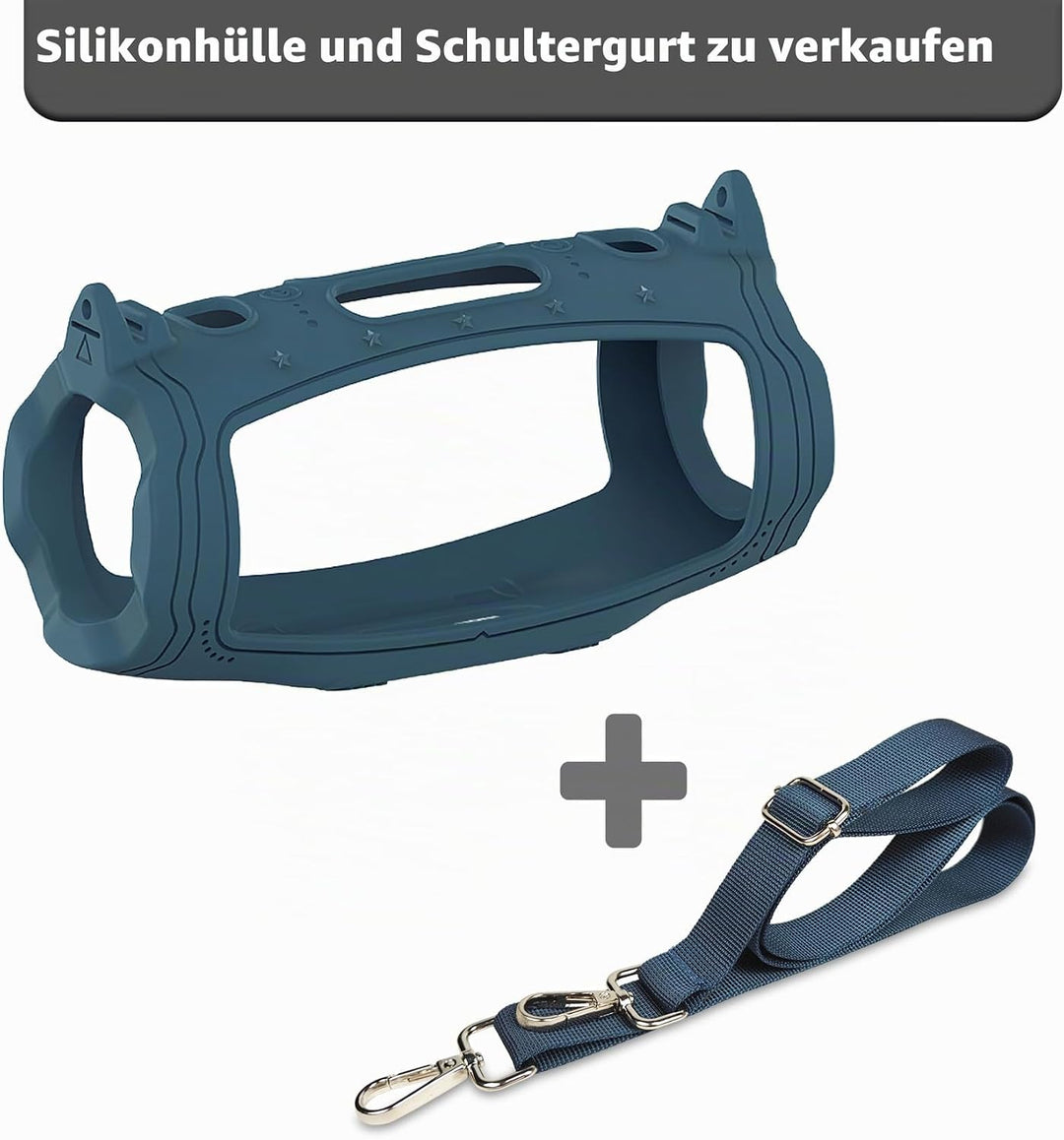 Silikonhülle für JBL Charge 6 tragbaren Lautsprecher, Schutzhülle für JBL Charge 6 Pro AI Sound Laut