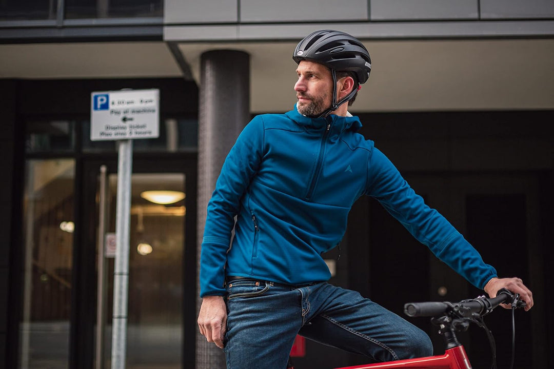 Altura Grid Softshell Half Zip Herren Blau/Grau S, Blau/Grau S