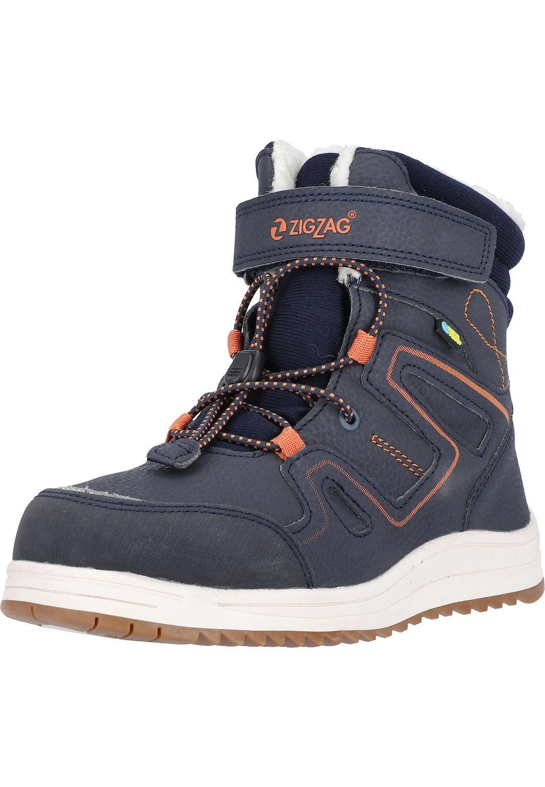 ZIGZAG Kinder Winterstiefel 'Rincet' mit Stabiler TPR-Laufsohle Robuster Winterstiefel mit wasserdic