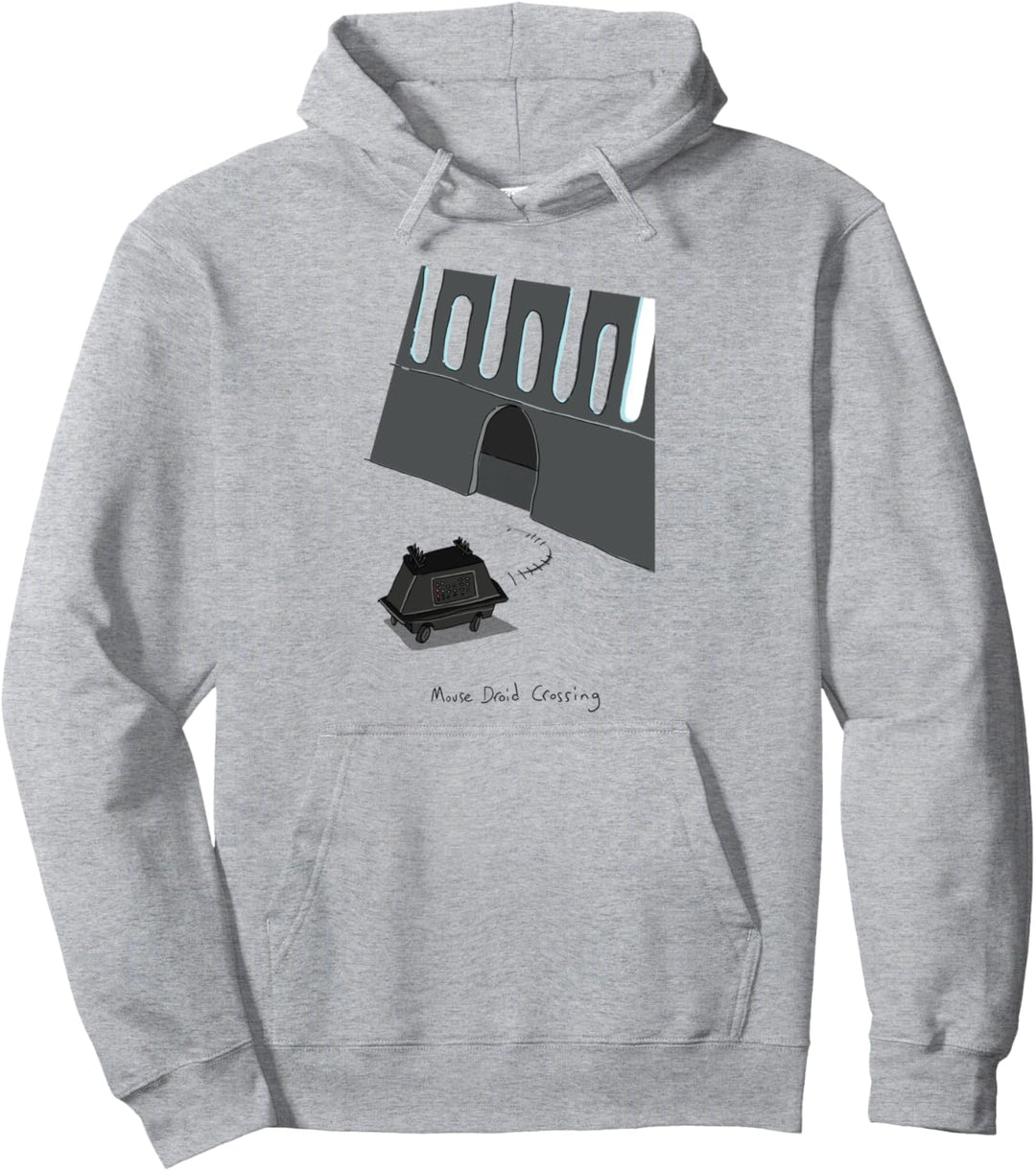 Star Wars Mouse Droid Crossing Pullover Hoodie