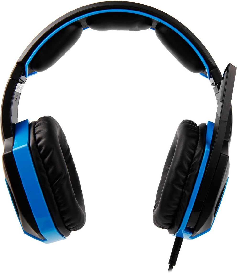 SADES SA-968 7.1 Luna Gaming Virtual Surround Sound Headset, Schwarz/Blau