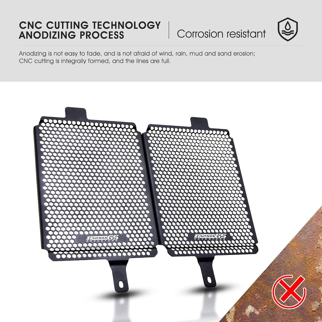 MOLONG Motorrad Kühlerabdeckung Kühlerschutz Schutzgitter Für R1250GS Adventure 2019-2022