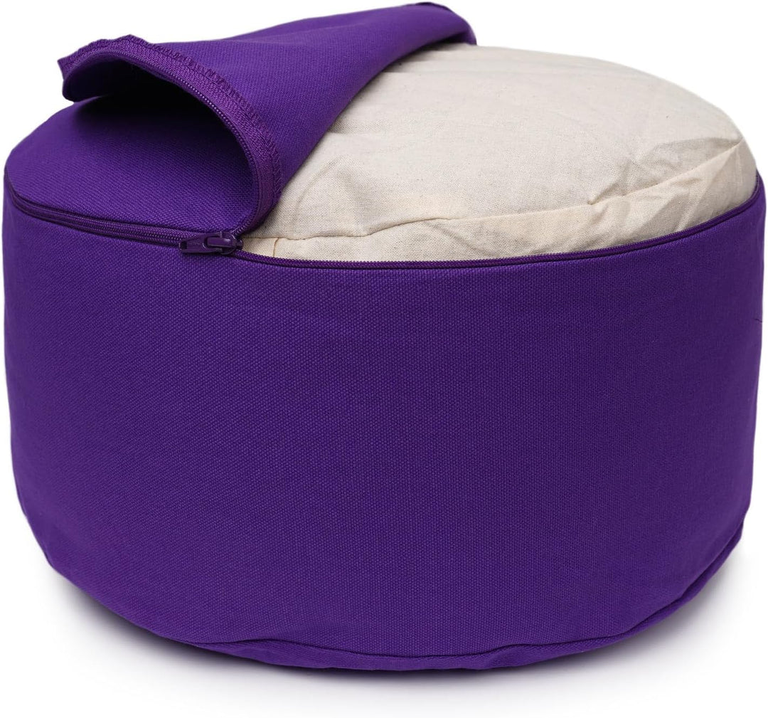 Yogabox Meditationskissen Glückssitz Chakra, lila, Lila