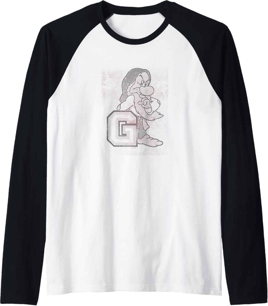Disney Snow White And Seven Dwarfs Grumpy Raglan