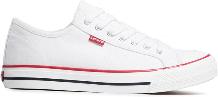 Levi's Herren Hernandez Sneaker 44 EU Regular White, 44 EU Regular White