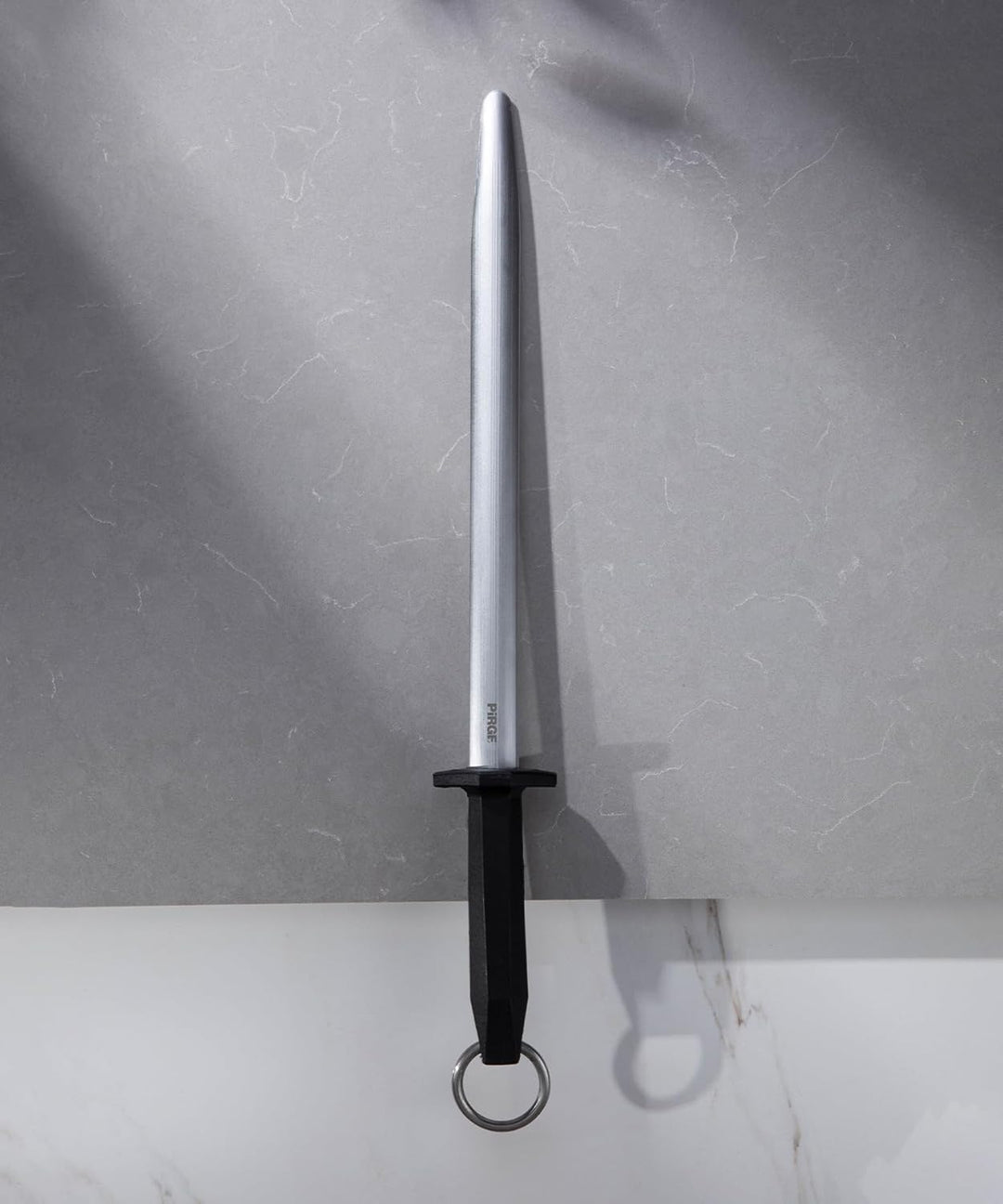 Pirge Gastro Profi Messerset mit Tasche 6 Stück - Griff mit Farbeinsatz - Profi Kochmesser Set - Ede