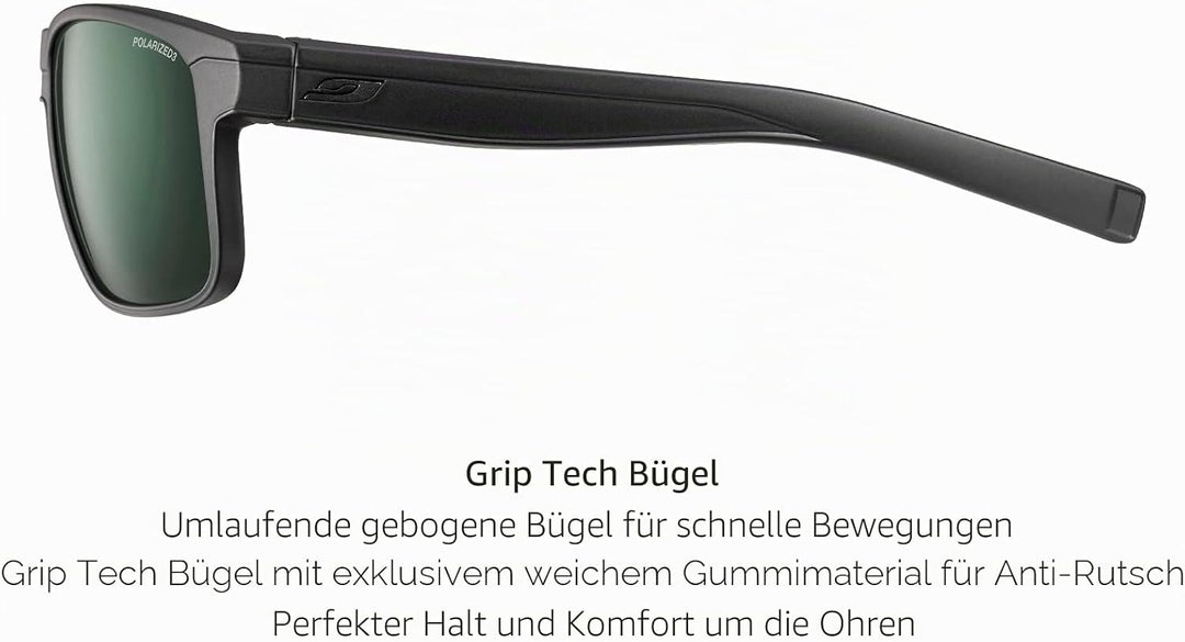 Julbo Herren Abtrünniger Sonnenbrille, Mattes schwarz, Einheitsgrösse