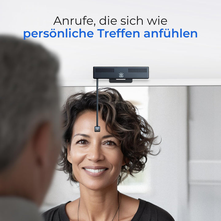 Pro 4K HD Webcam mit Mikrofon und Sichtschutzklappe,Augenkontakt-Webcam,Plug&Play mit automatischer