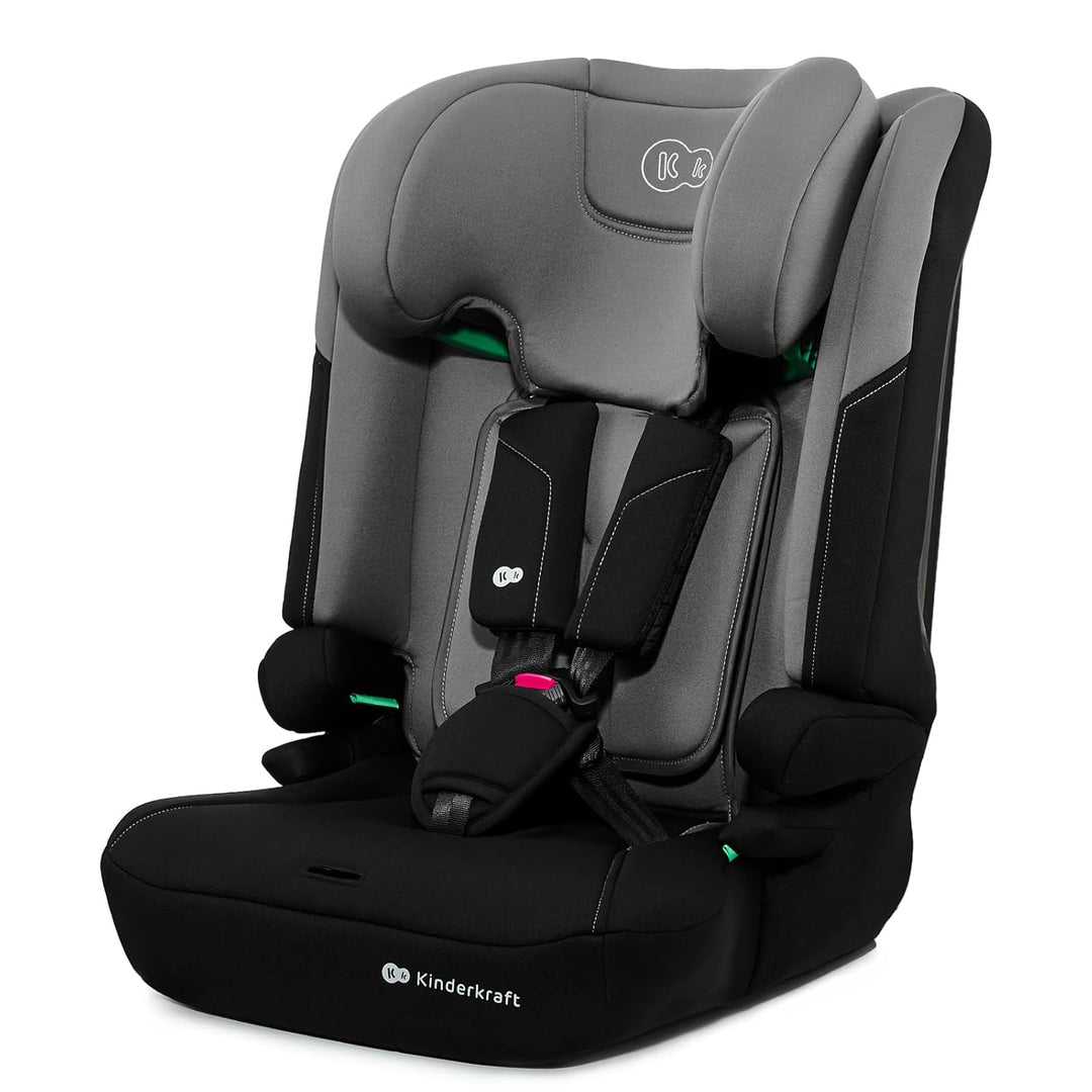 Kinderkraft I-COMFY, Autositz, Für Kinder, Reguliert (76-150cm), Verstellbare Rückenlehne, 5-Punkt-S