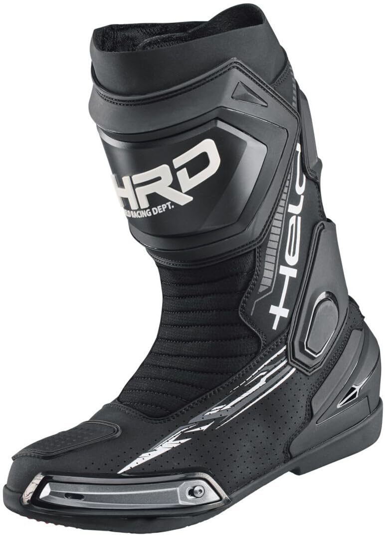 Held Epco 3 Boots Motorradstiefel, schwarz-weiss, 48 48 EU Schwarz Weiss, 48 EU Schwarz Weiss