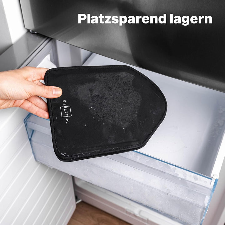 SILBERTHAL Weinmanschette für Flaschen - Weinkühler für Wein, Sekt & Champagner - Kühlmanschette für