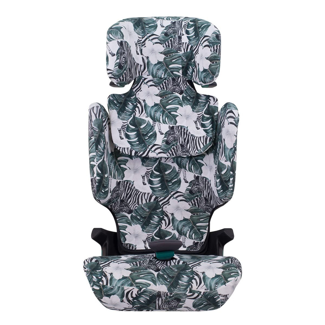 JYOKO Kids Bezug kompatibel mit Britax Romer Kidfix, aus Baumwolle (Romer Kidfix I-SIZE, ZEBRA)