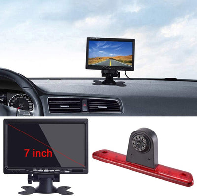 Auto Dach Bremslicht Rückfahrkamera Farbkamera Einparkkamera Rückfahrsystem+4.3 inch TFT LCD Monitor