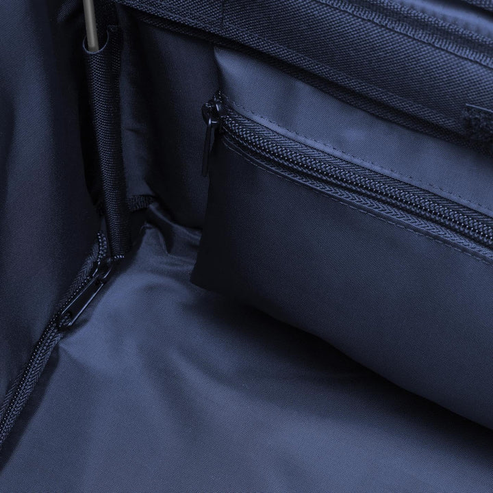 reisenthel citycruiser Set (Rack + Bag) Tasche Twist Navy + Rack Black - Praktische Einkaufstasche m