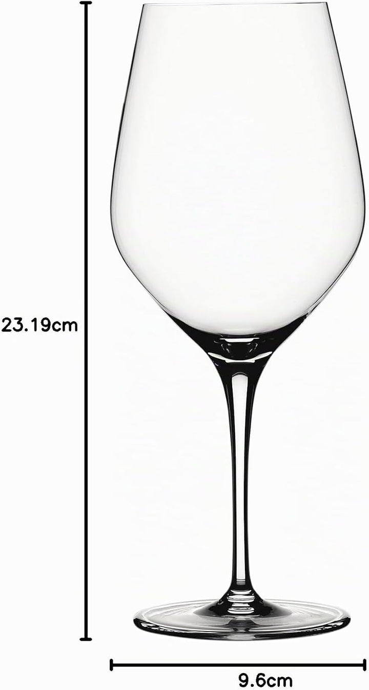 Spiegelau &amp; Nachtmann Weinglas, Glas, Bordeauxglas, 4 Stück (1er Pack), 4 Bordeaux-Gläser, Bordeaux-