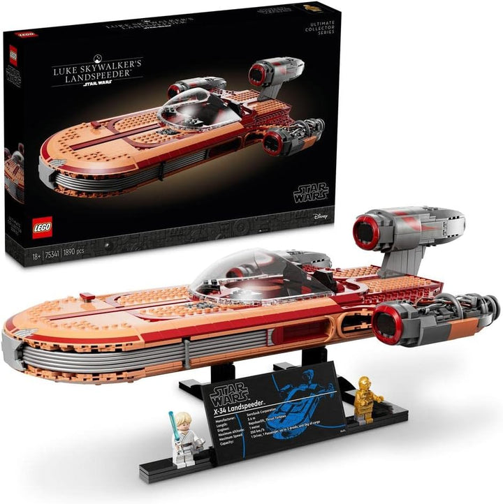 LEGO Star Wars 75341 Le Landspeeder de Luke Skywalker, Maquette de Vaisseau Spatial, Adultes, Ultima