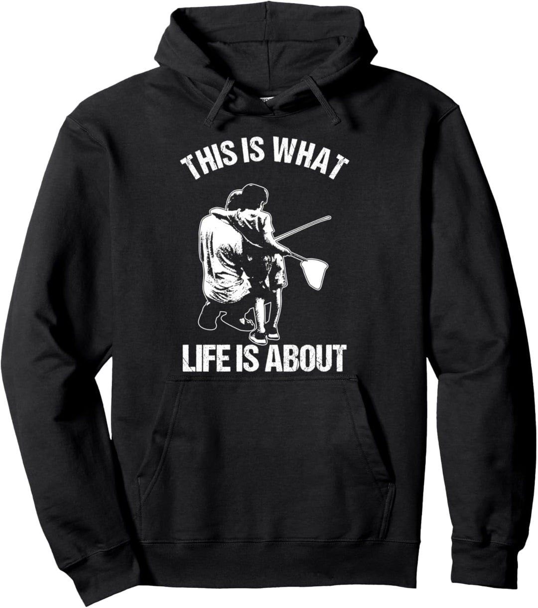 Angler Angelrute Angeln Vater Und Sohn Fischer Sportangler Pullover Hoodie