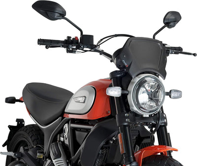 Puig Aluminium Frontplatte 9799N för ICON/Classic/Full Throttle 19', Ducati Scrambler URBAN Enduro 1