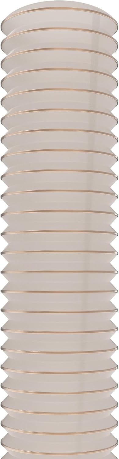 AWM Absaugschlauch transparent 0,4mm Absauganlage Spiralschlauch schwer entflammbar Flexschlauch (65