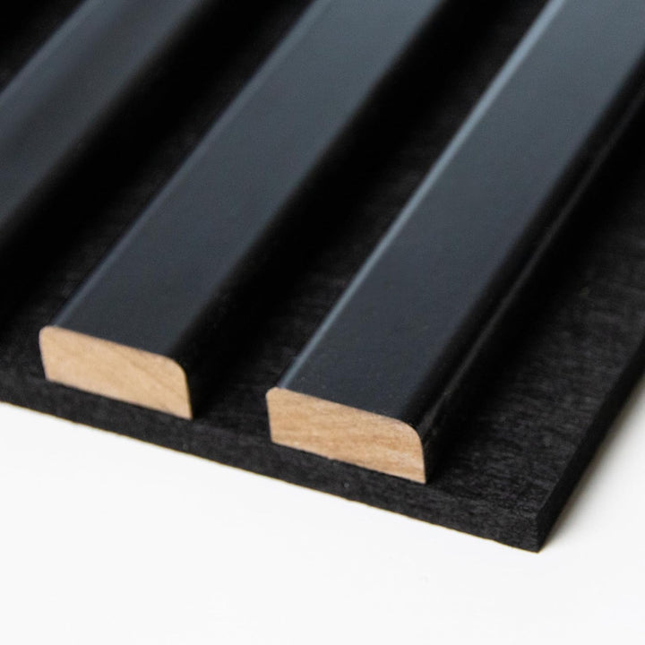 KAISER plastic® Akustikpaneele | Farbe: schwarz | Wandpaneele in verschiedenen Formaten | Deko Wohnz