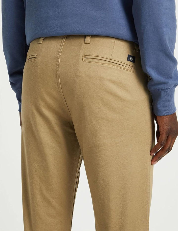 Dockers Herren Alpha Original Khaki Slim Hose 28W / 32L New British Khaki, 28W / 32L New British Kha