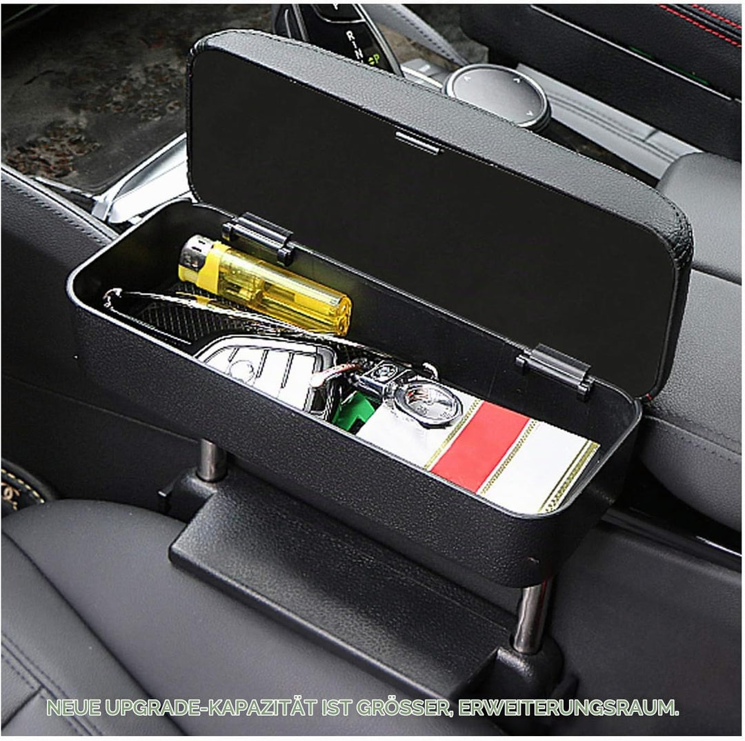 SHAOHAO Update Armrest Extender, Armlehnenpolster Ellenbogenstütze Organizer, Mittelkonsole Einstell